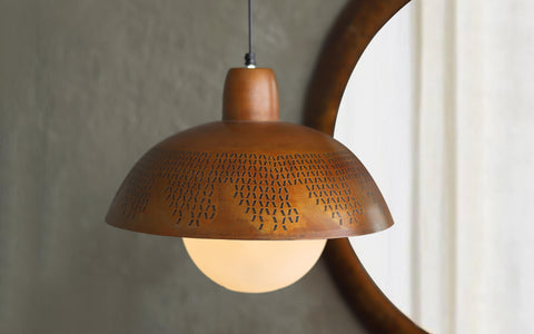 Kuru Hanging Lamp - Orange Tree Home Pvt. Ltd.