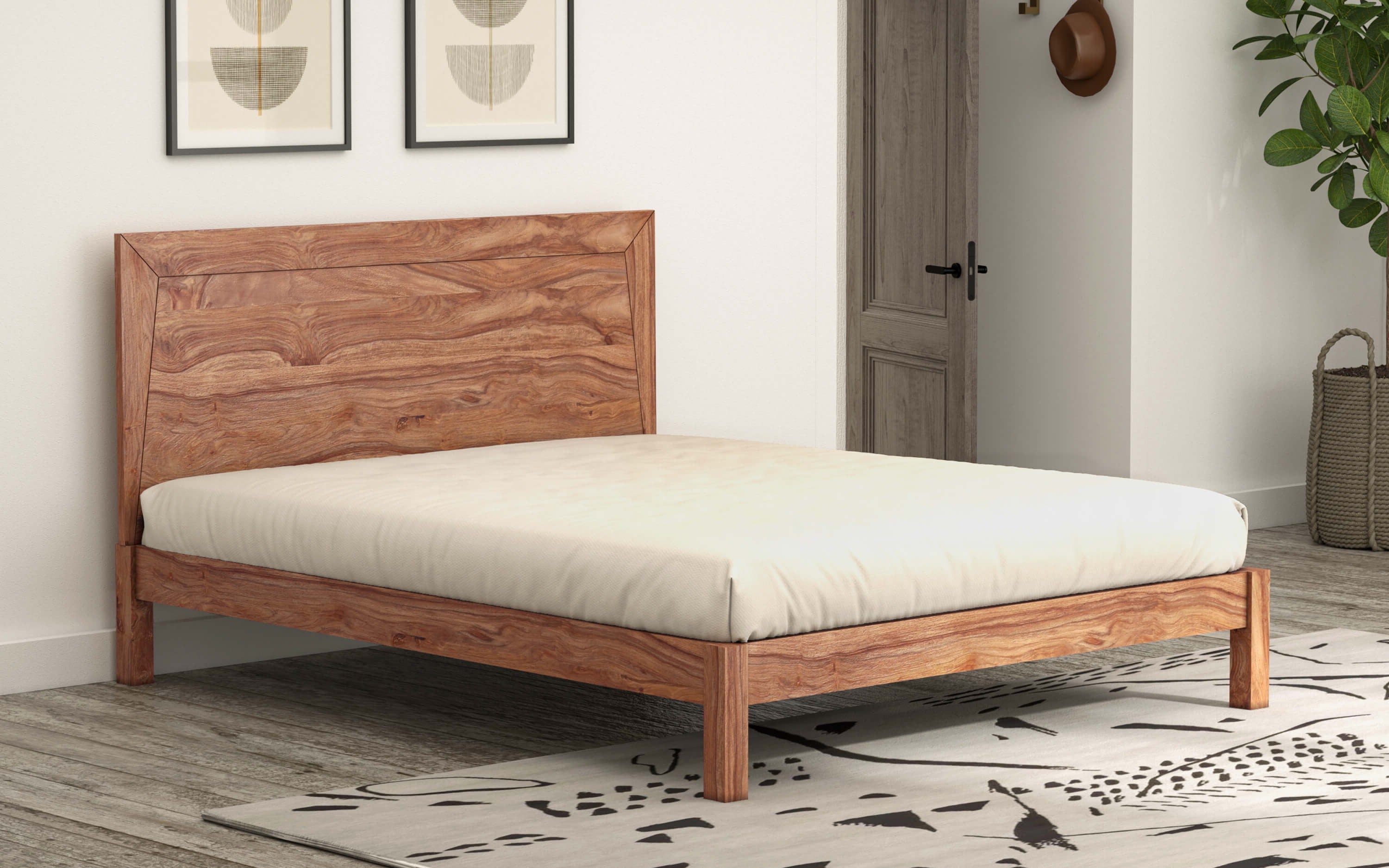 Metric King Non Storage Bed - Orange Tree Home Pvt. Ltd.