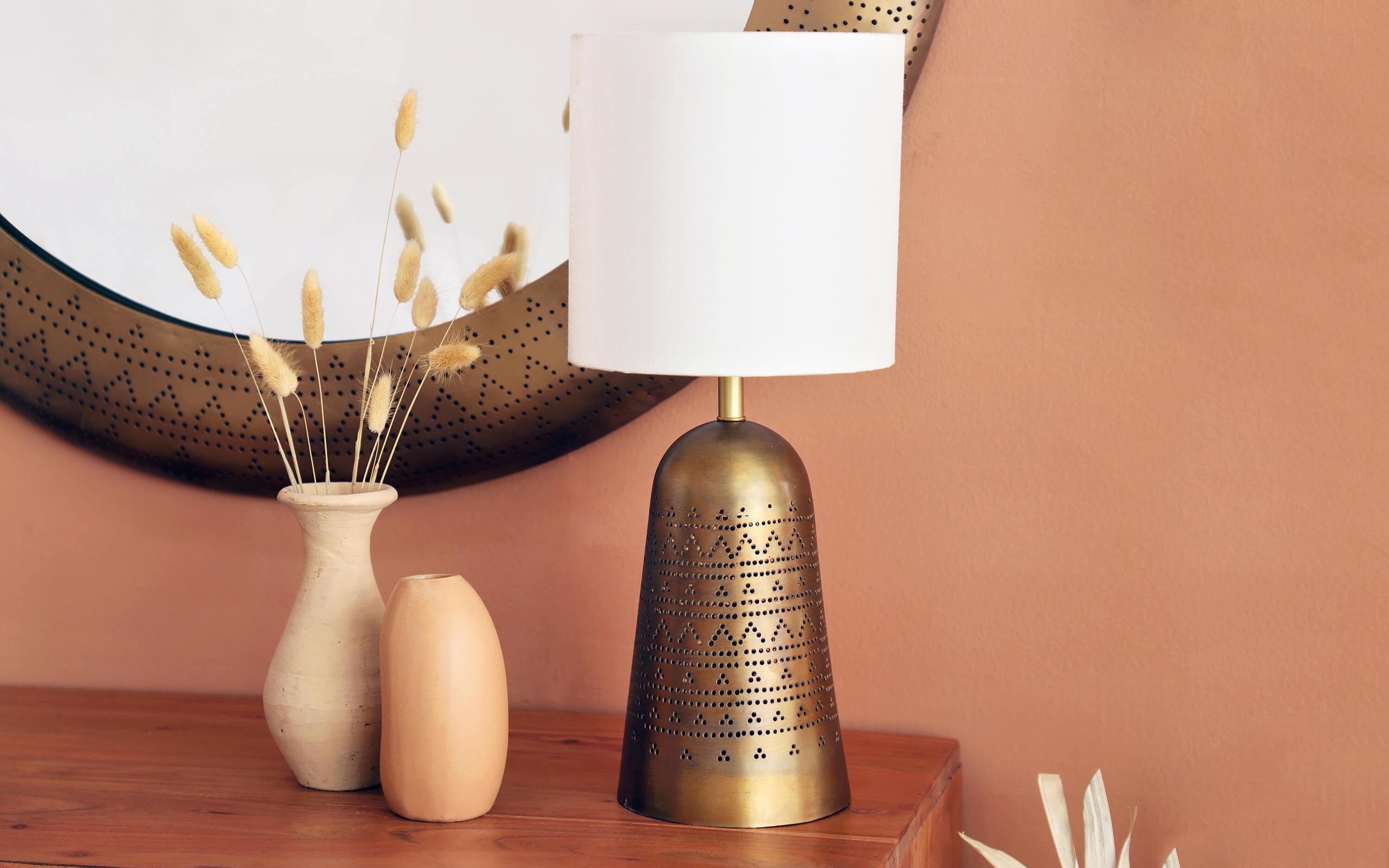 Mishin Table Lamp - Orange Tree Home Pvt. Ltd.