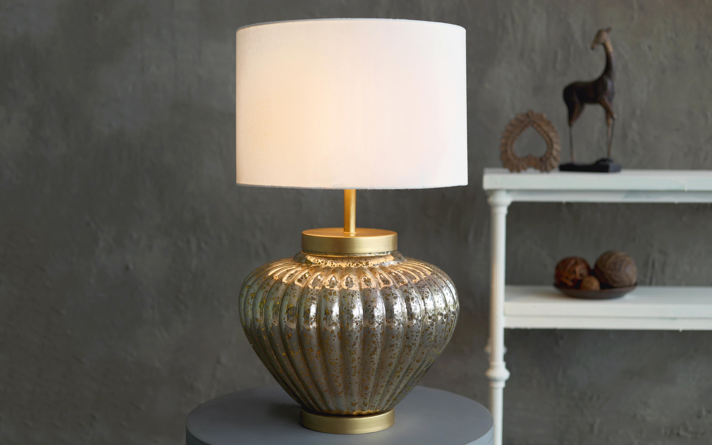 Monarch Golden Table Lamp - Orange Tree Home Pvt. Ltd.