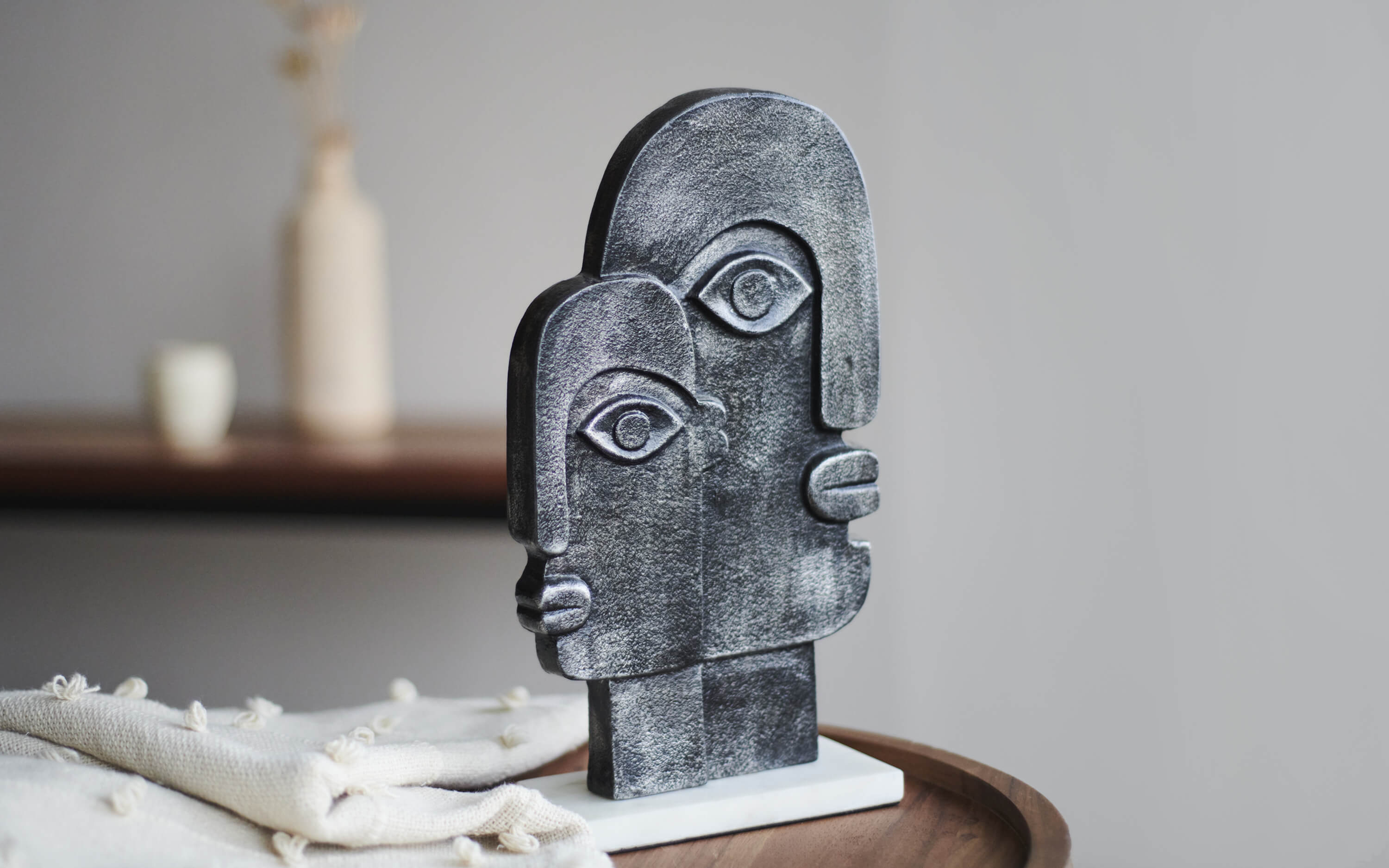 Wooden Made Table Decor - Orange Tree Home