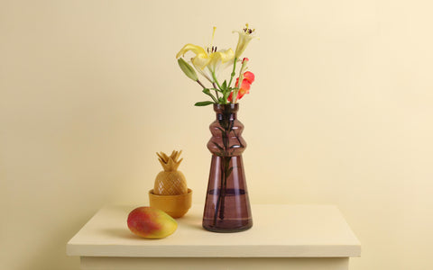 Nato Glass Vase - Orange Tree Home Pvt. Ltd.