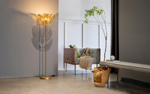 Prerit Floor Lamp - Orange Tree Home Pvt. Ltd.