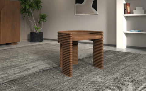 Ribbed Stool - Orange Tree Home Pvt. Ltd.