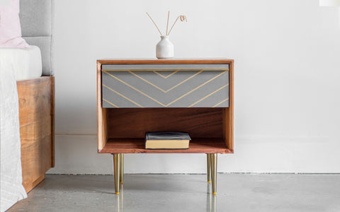 Toshi Bedside Table - Orange Tree Home Pvt. Ltd.