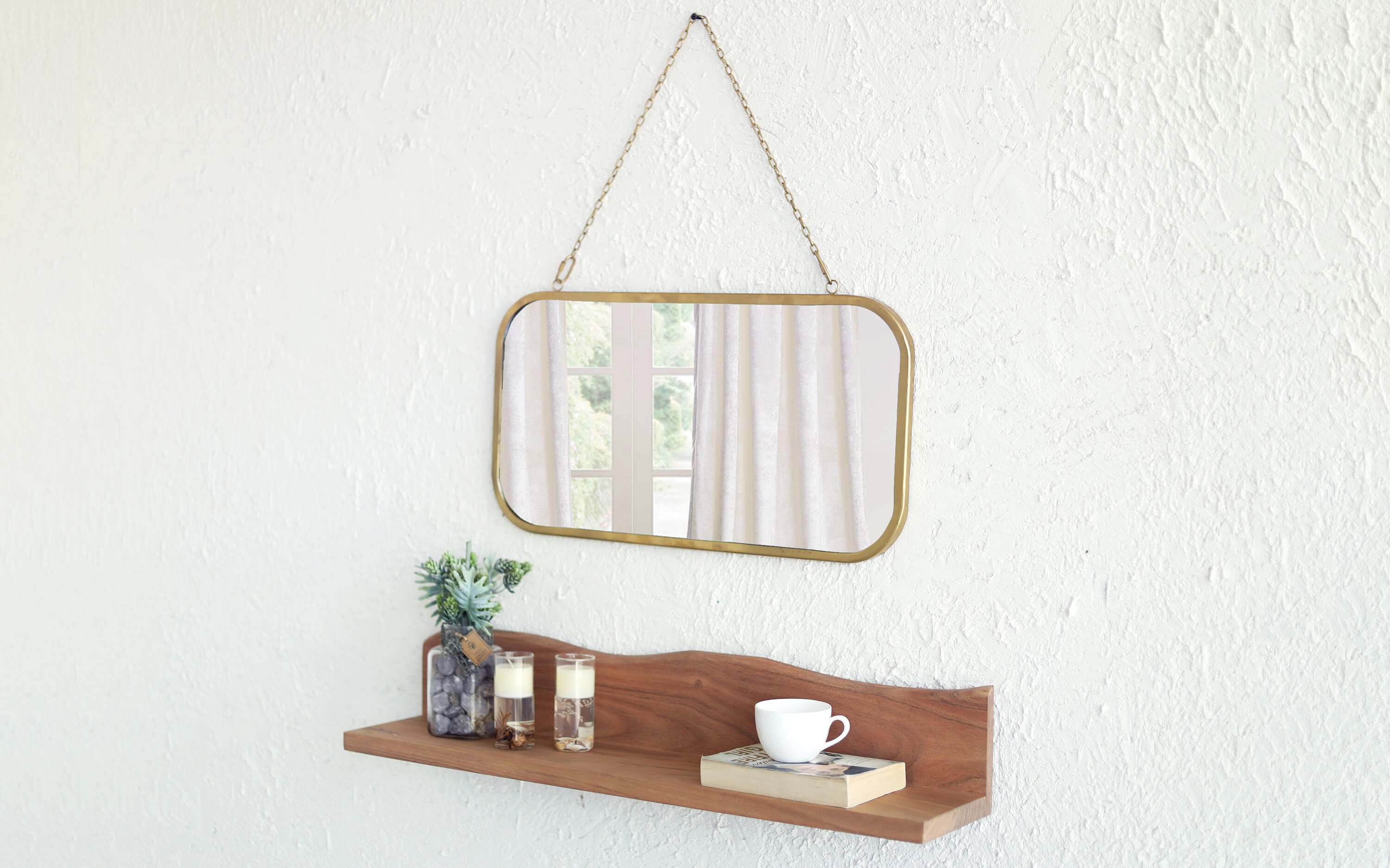 Yuva Rectangular Mirror - Orange Tree Home Pvt. Ltd.