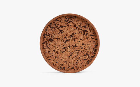 Boho Round Cork Tray - Orange Tree Home Pvt. Ltd.