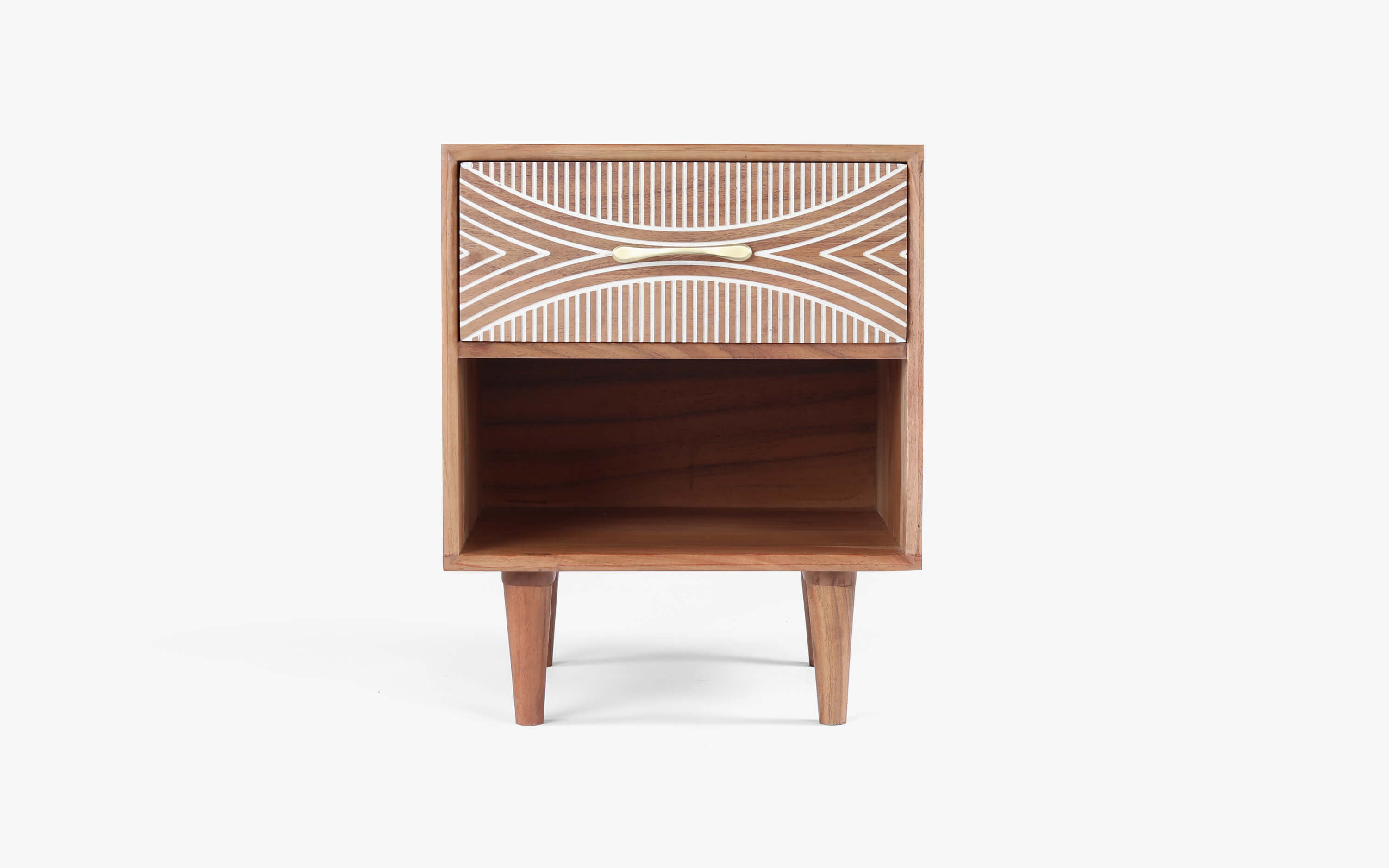 Bunka Bedside - Orange Tree Home Pvt. Ltd.