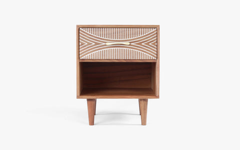Bunka Bedside - Orange Tree Home Pvt. Ltd.
