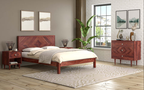 Dado King Non Storage Bed - Orange Tree Home Pvt. Ltd.