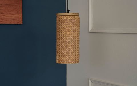 Emporia Hanging Lamp Cylindrical Tall - Orange Tree Home Pvt. Ltd.