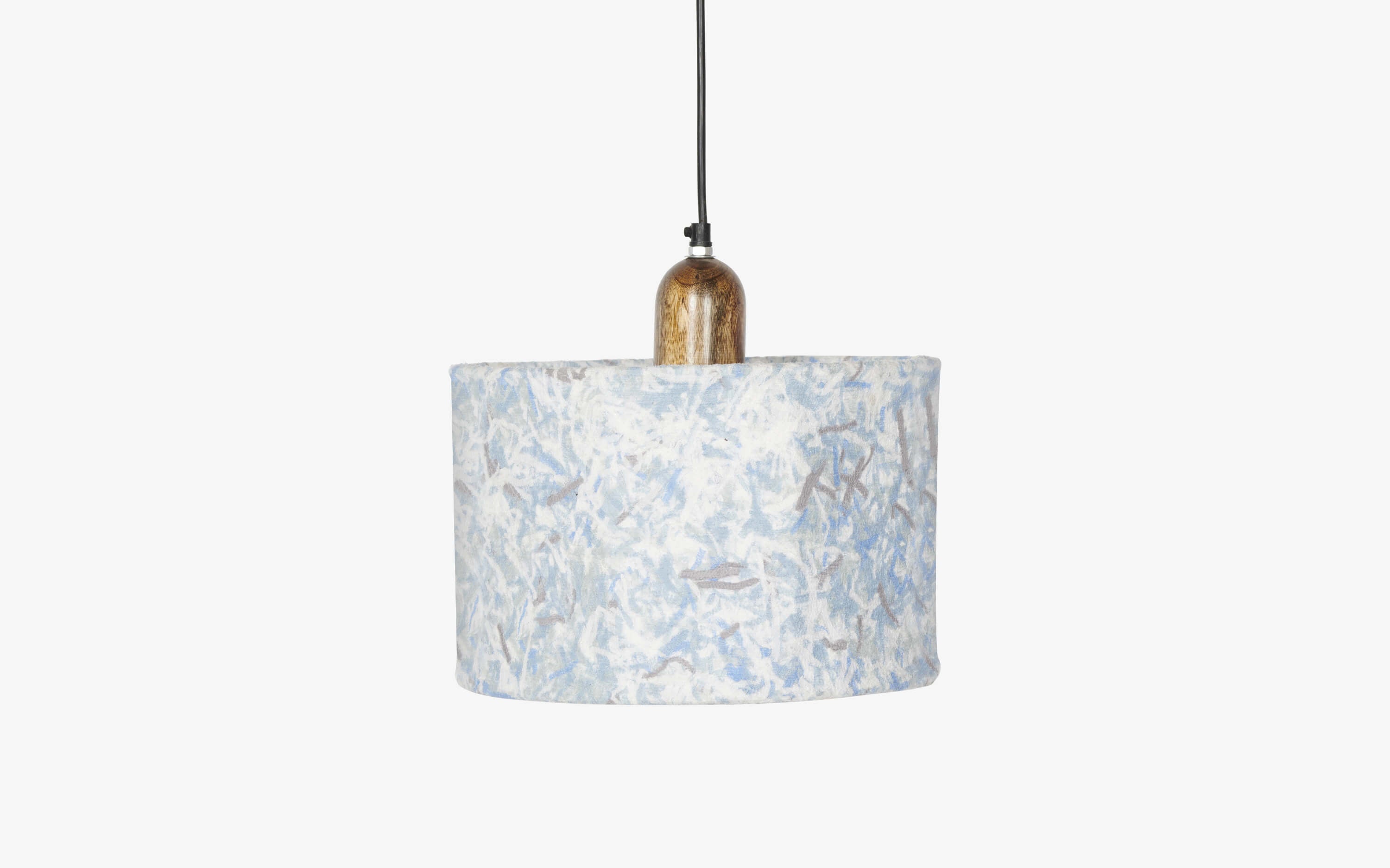 Flake Hanging Lamp Blue - Orange Tree Home Pvt. Ltd.