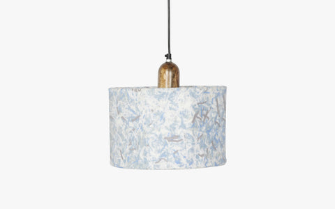 Flake Hanging Lamp Blue - Orange Tree Home Pvt. Ltd.