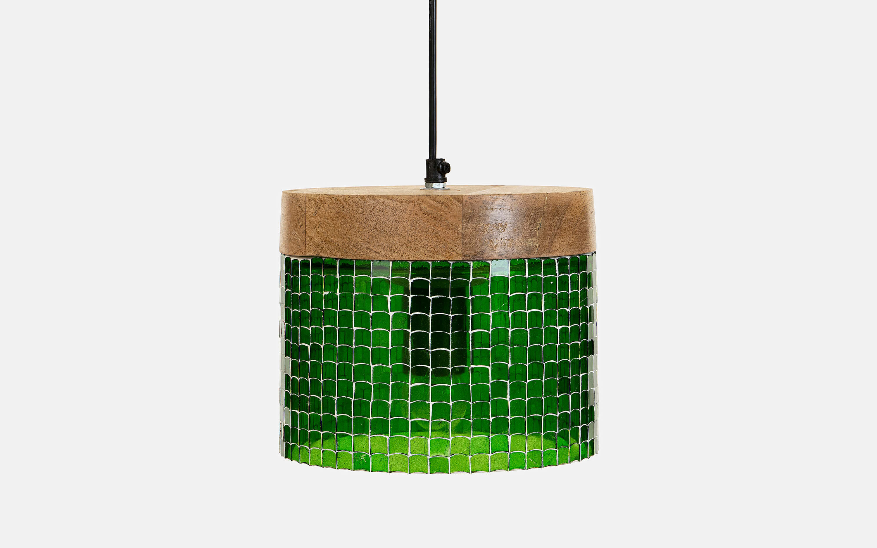 Freedom Squat Green Hanging Lamp - Orange Tree Home Pvt. Ltd.