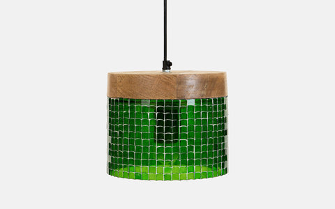 Freedom Squat Green Hanging Lamp - Orange Tree Home Pvt. Ltd.
