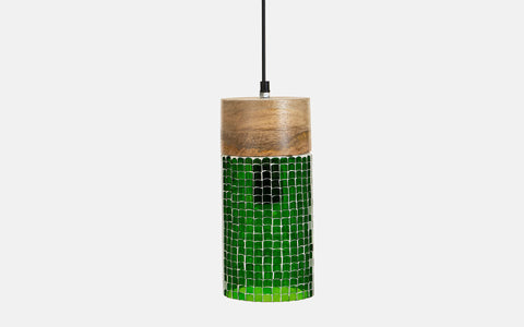 Freedom Tall Green Hanging Lamp - Orange Tree Home Pvt. Ltd.
