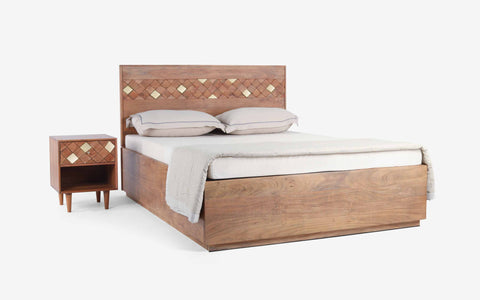 Milan King Hydraulic Bed - Orange Tree Home Pvt. Ltd.