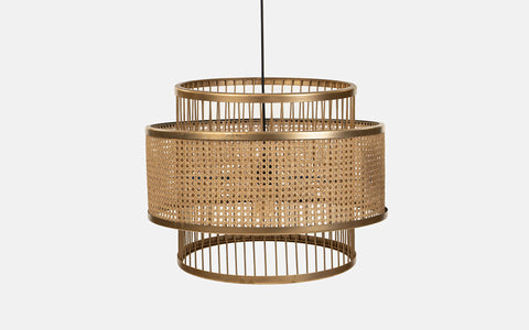 New Canna Gold Hanging Lamp - Orange Tree Home Pvt. Ltd.
