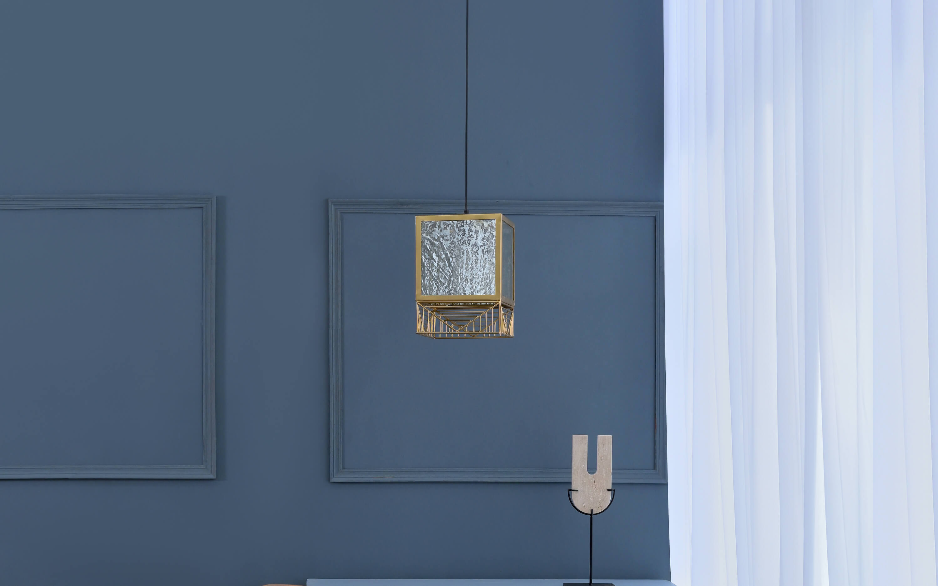 Sheesh Hanging Lamp - Orange Tree Home Pvt. Ltd.