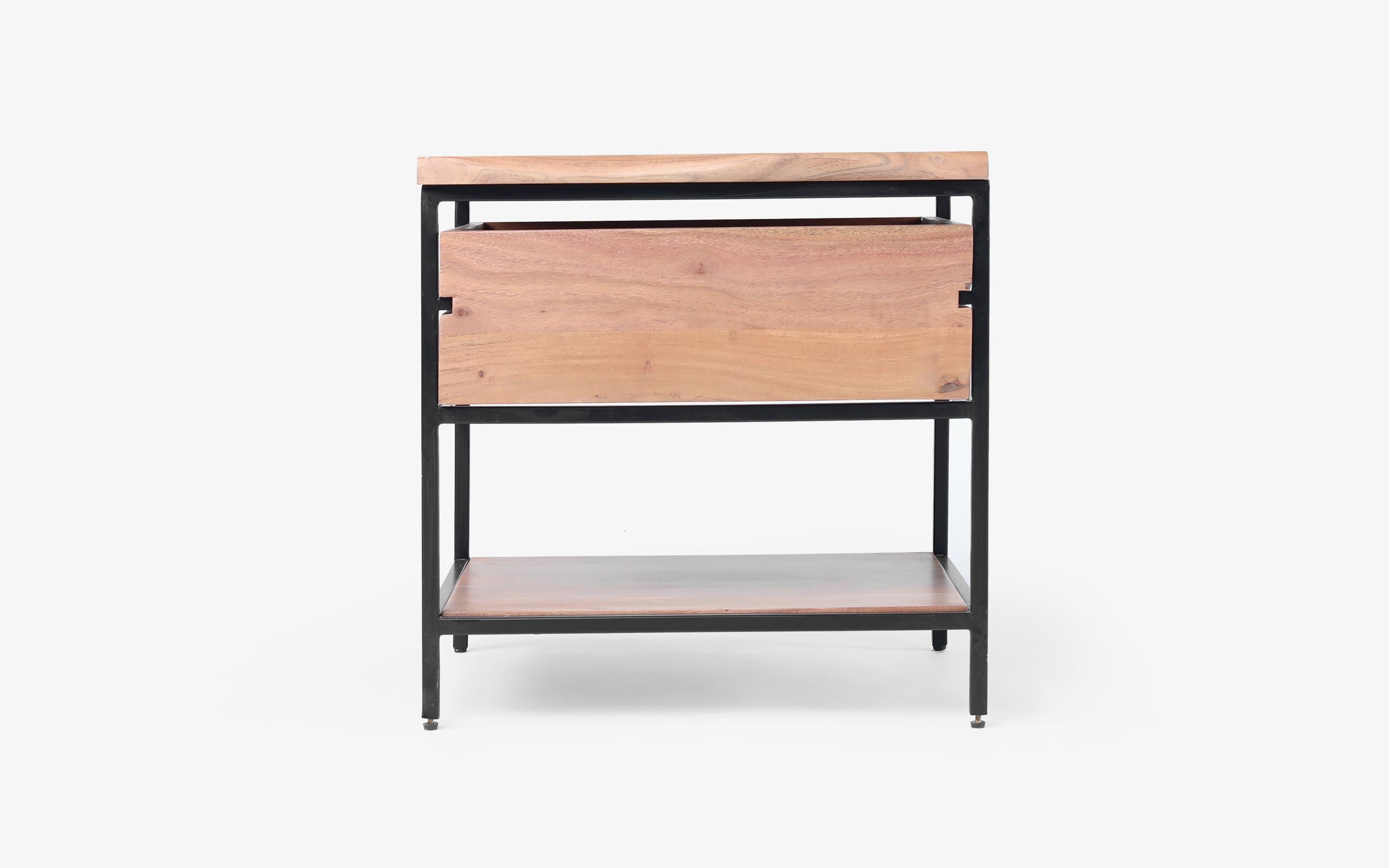 Yoho Light Wood Bedside Table - Orange Tree Home 