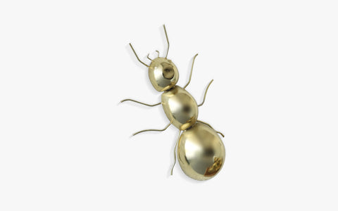 Ant Wall Decor Gold Big Set Of 2 - Orange Tree Home Pvt. Ltd.