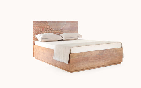 Bunka Queen Hydraulic Bed - Orange Tree Home Pvt. Ltd.