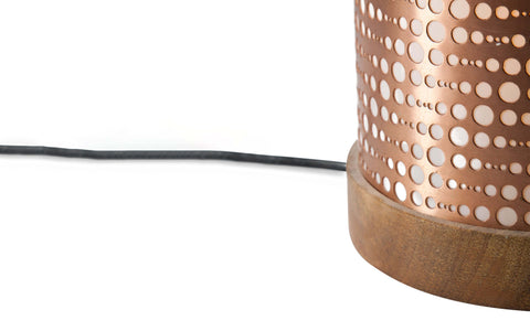 Cylo Table Lamp Copper - Orange Tree Home Pvt. Ltd.