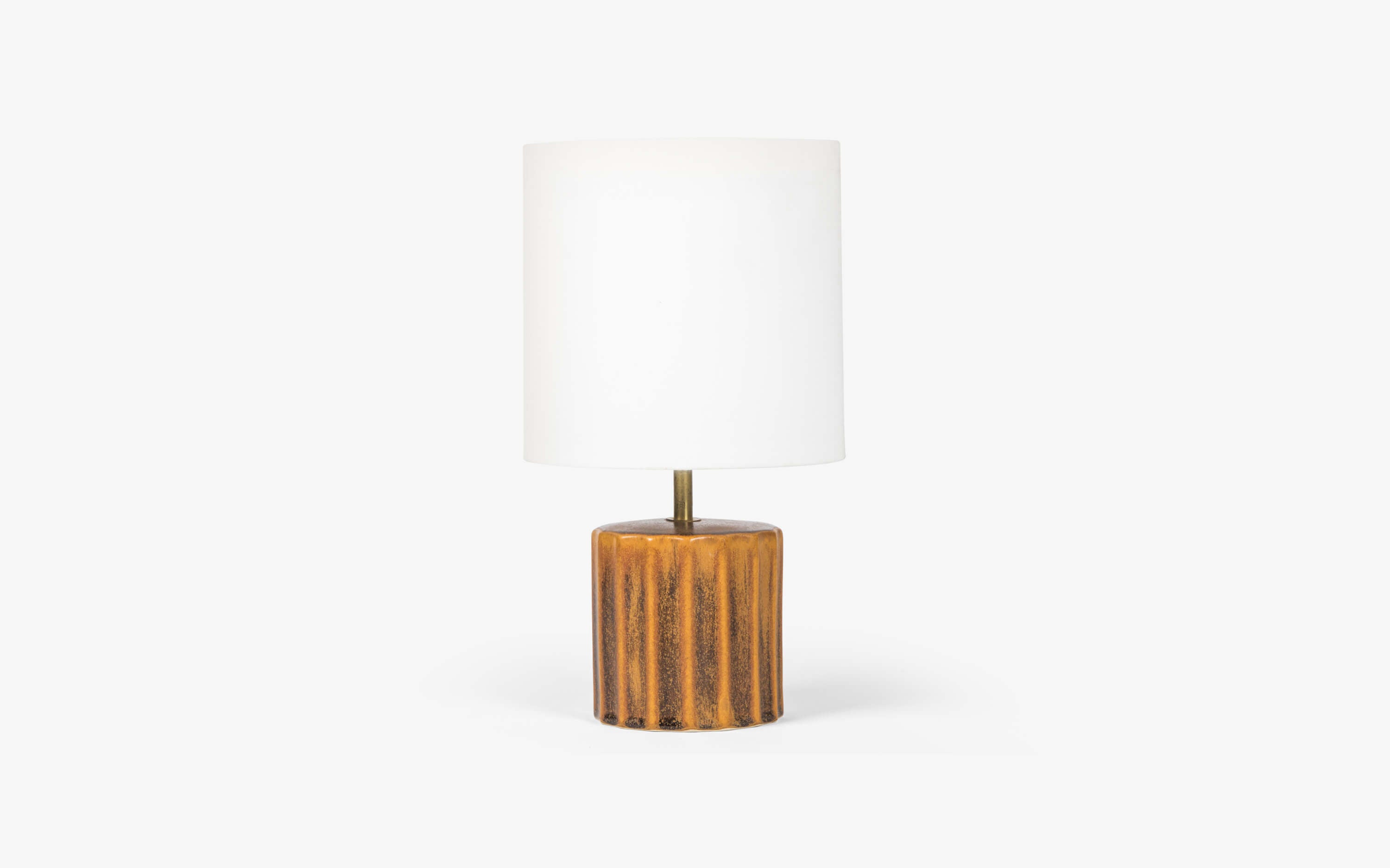 Doric Brown Table Lamp - Orange Tree Home Pvt. Ltd.