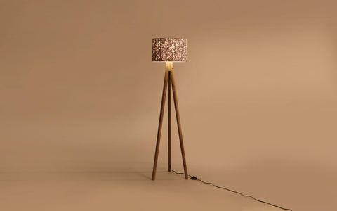 Flake Floor Lamp Beige - Orange Tree Home Pvt. Ltd.