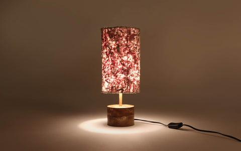 Flake Table Lamp Beige - Orange Tree Home Pvt. Ltd.