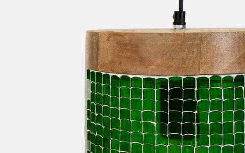 Freedom Squat Green Hanging Lamp - Orange Tree Home Pvt. Ltd.