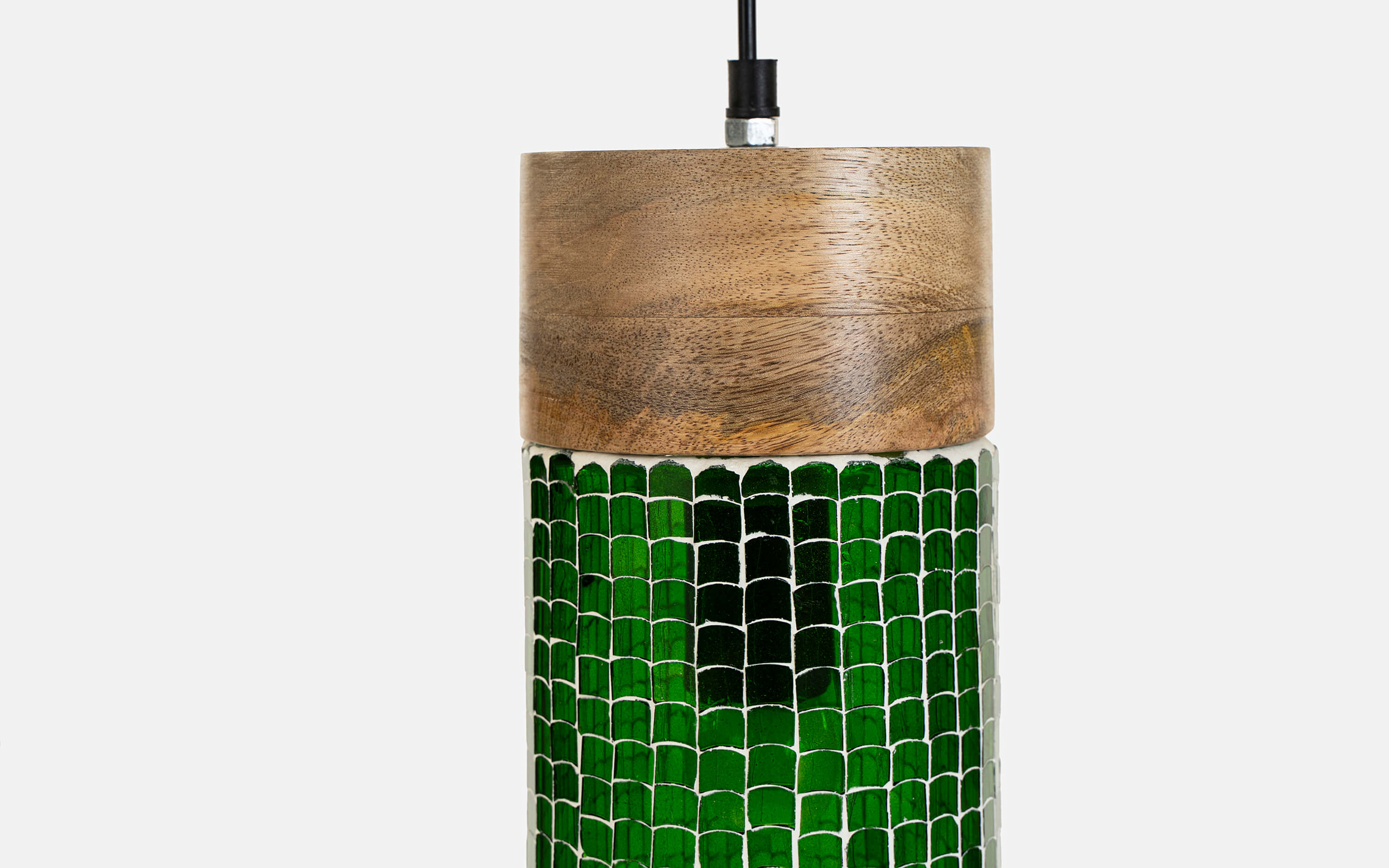Freedom Tall Green Hanging Lamp - Orange Tree Home Pvt. Ltd.