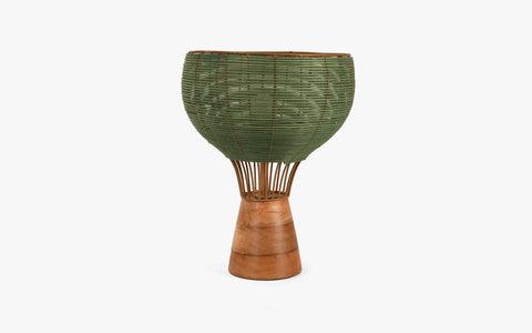 Henka Green Table Lamp - Orange Tree Home Pvt. Ltd.