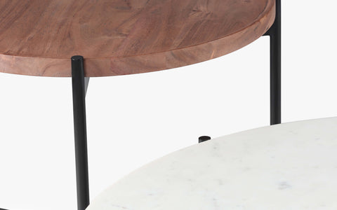 Coffee Table Set of 2 - Orange Tree