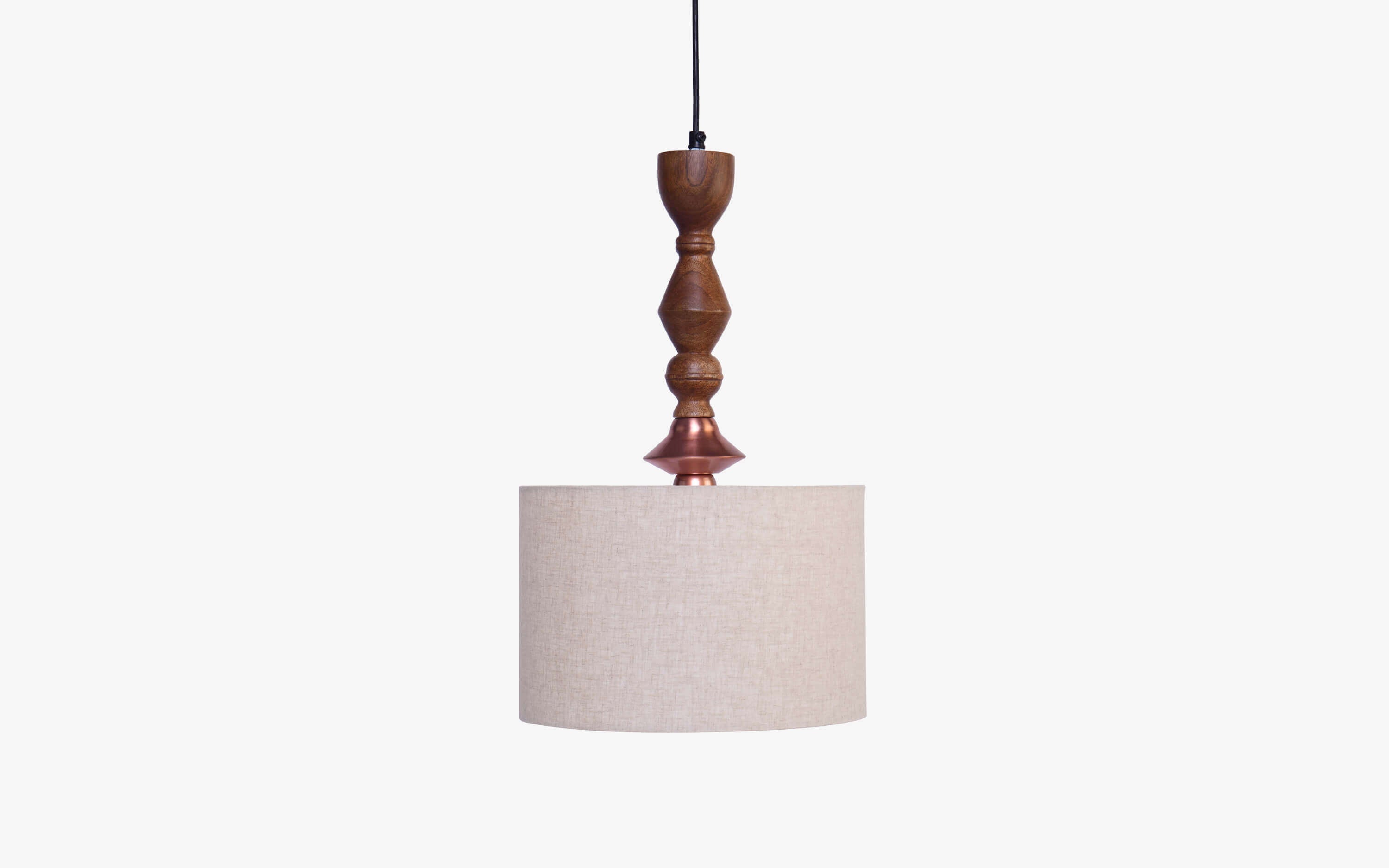 Jodha Copper Hanging Lamp - Orange Tree Home Pvt. Ltd.