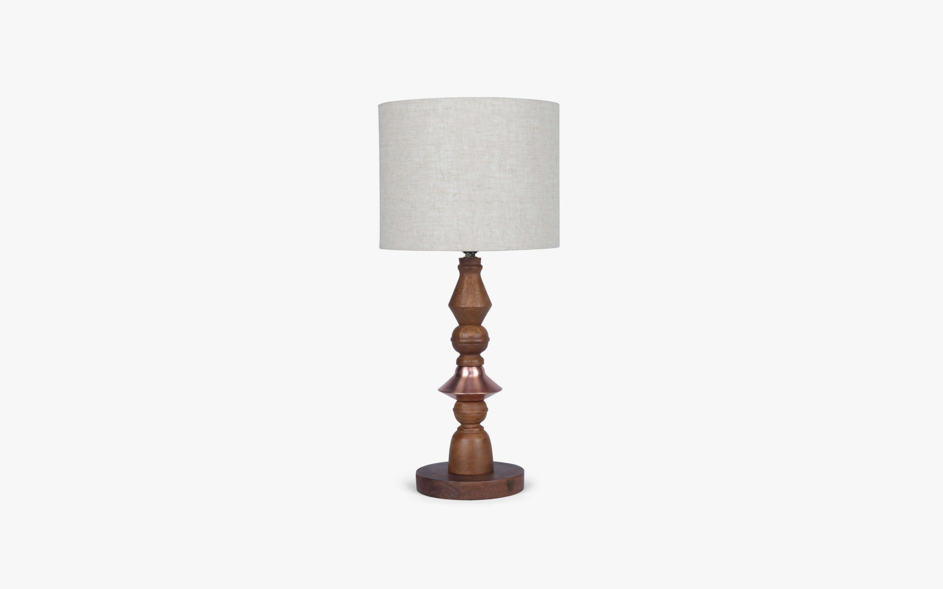 Jodha Copper Table Lamp - Orange Tree Home Pvt. Ltd.