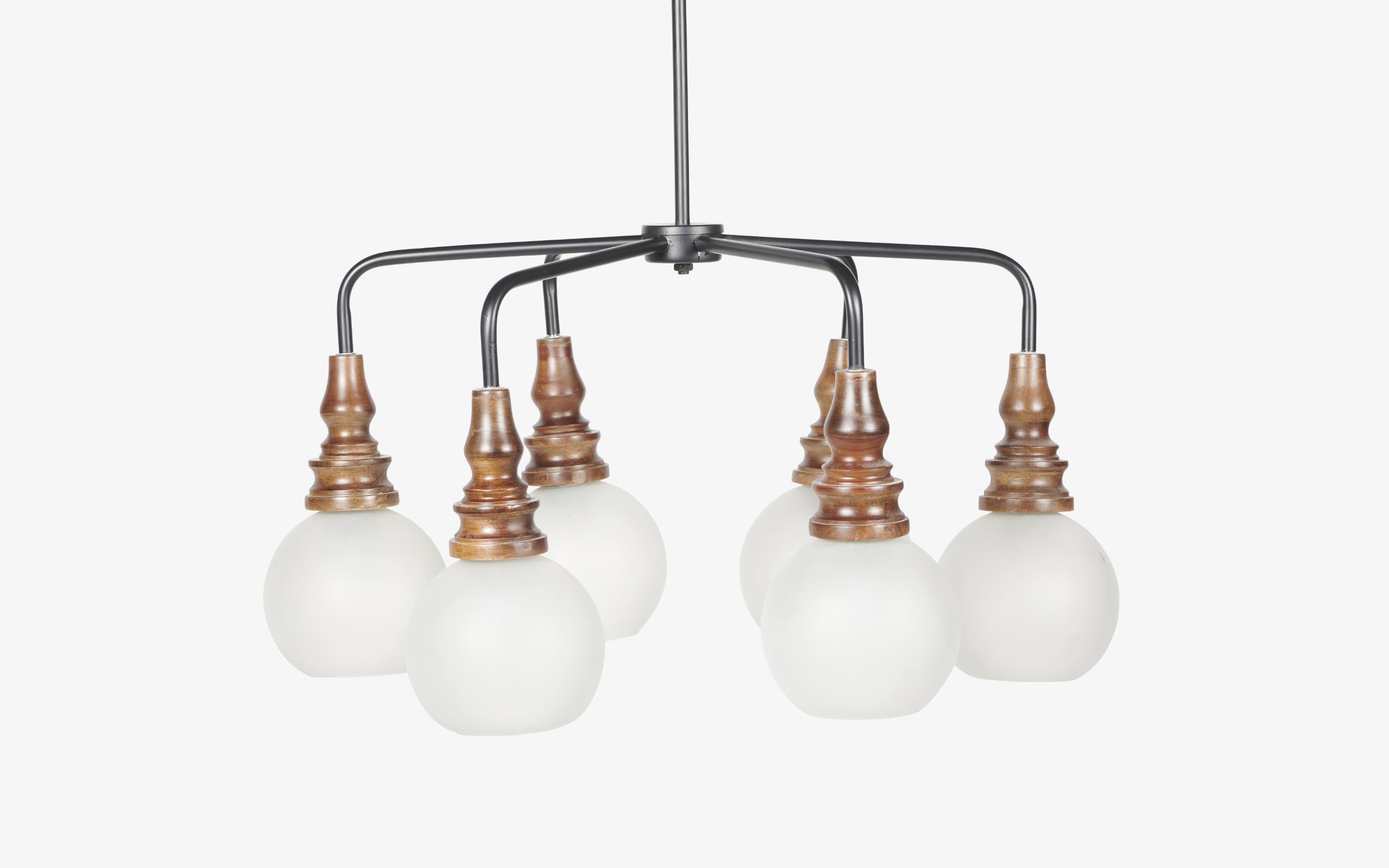 Buy Kunshu Cluster Pendant Light | Frosted Glass - with white background - Orange Tree