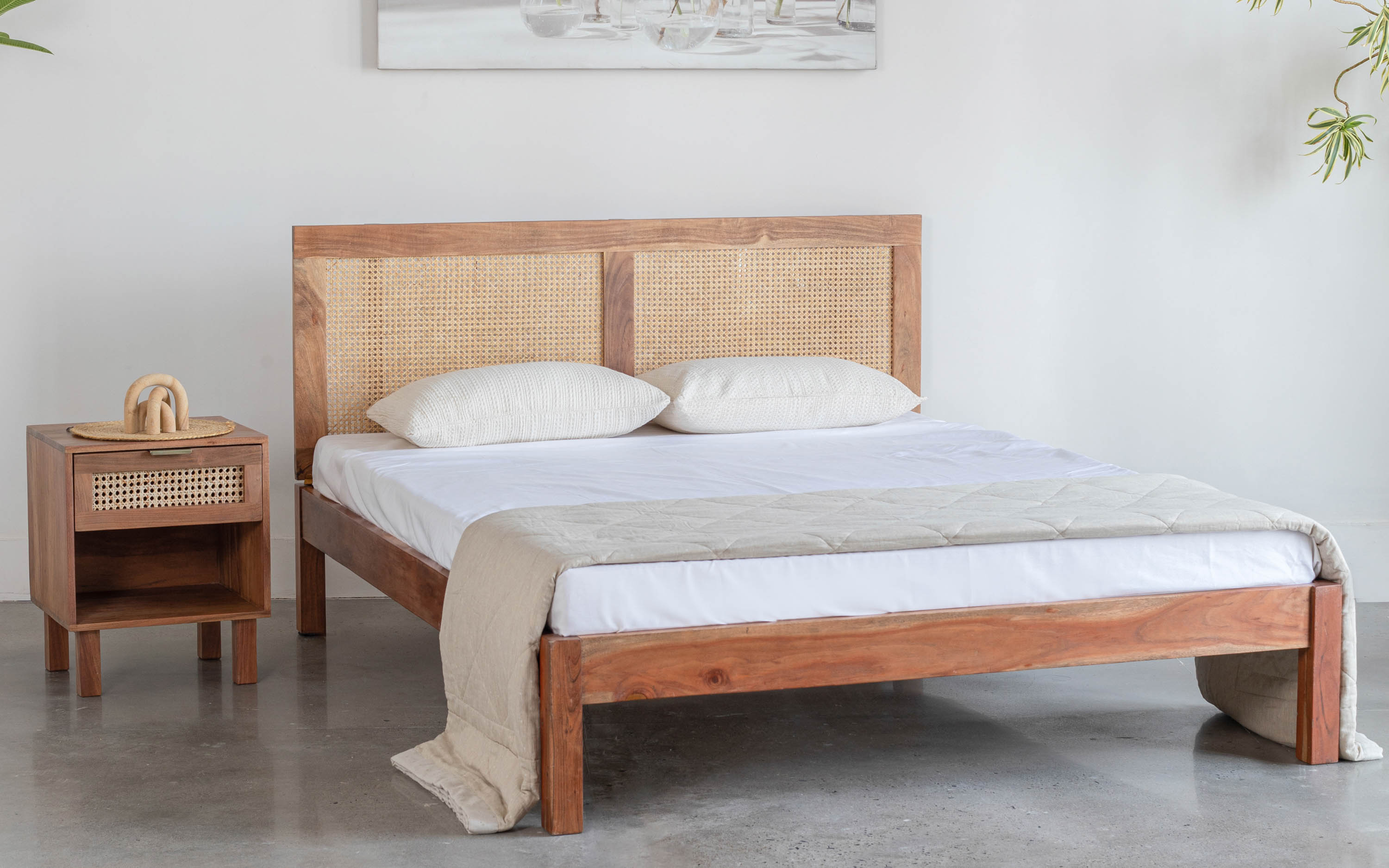 Kyoto King Non Storage Bed - Orange Tree Home Pvt. Ltd.