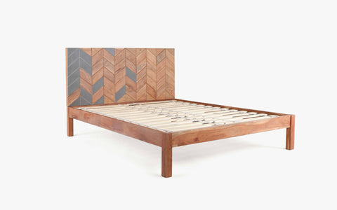 Mazi Queen Non Storage Bed - Orange Tree Home Pvt. Ltd.