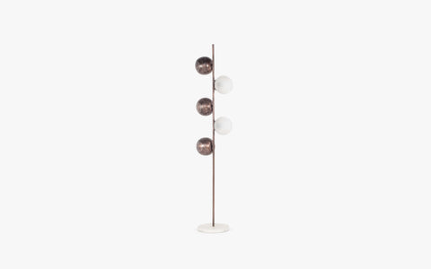 New Soma Copper Floor Lamp - Orange Tree Home Pvt. Ltd.