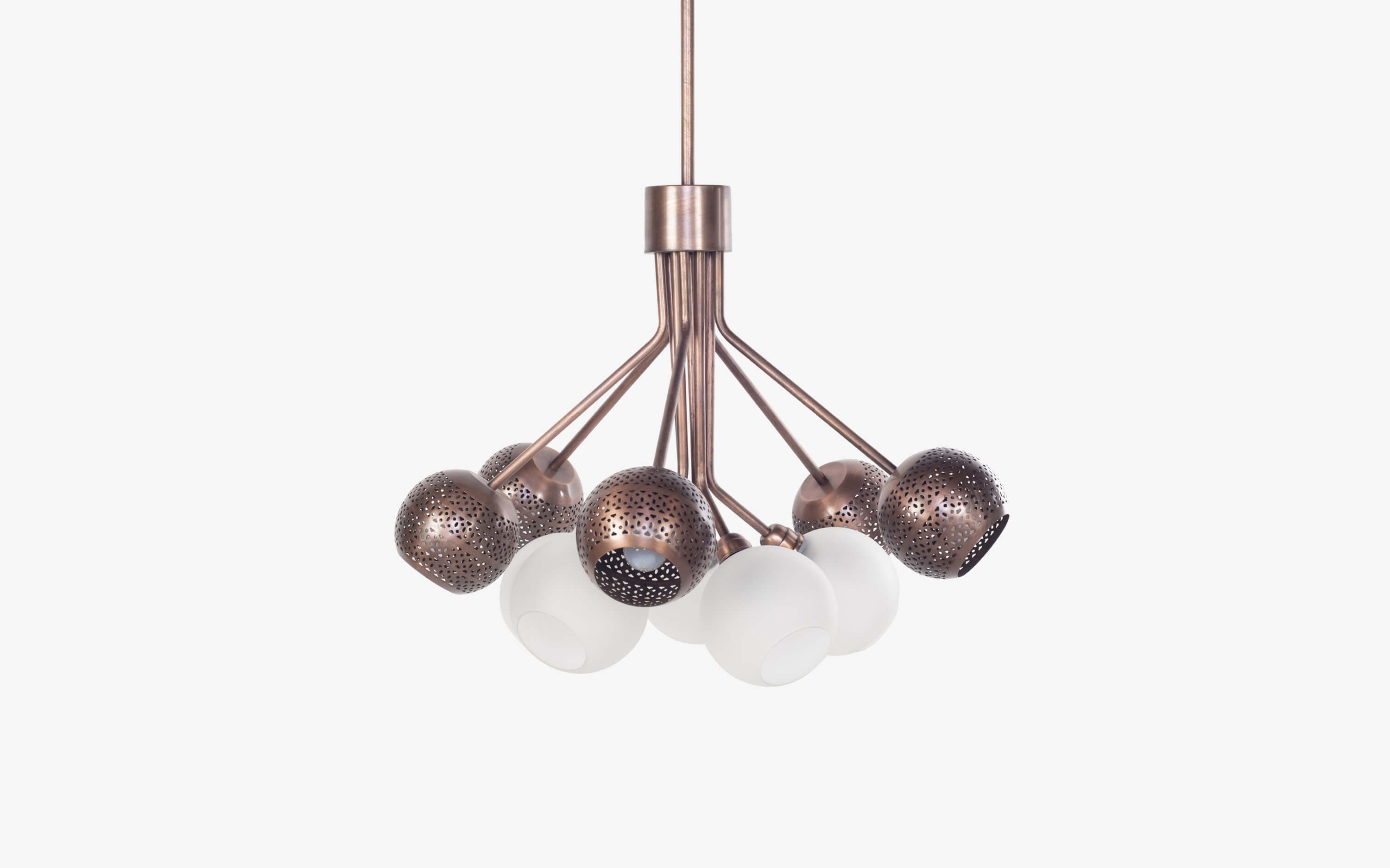 New Soma Copper Hanging Cluster of 10 - Orange Tree Home Pvt. Ltd.