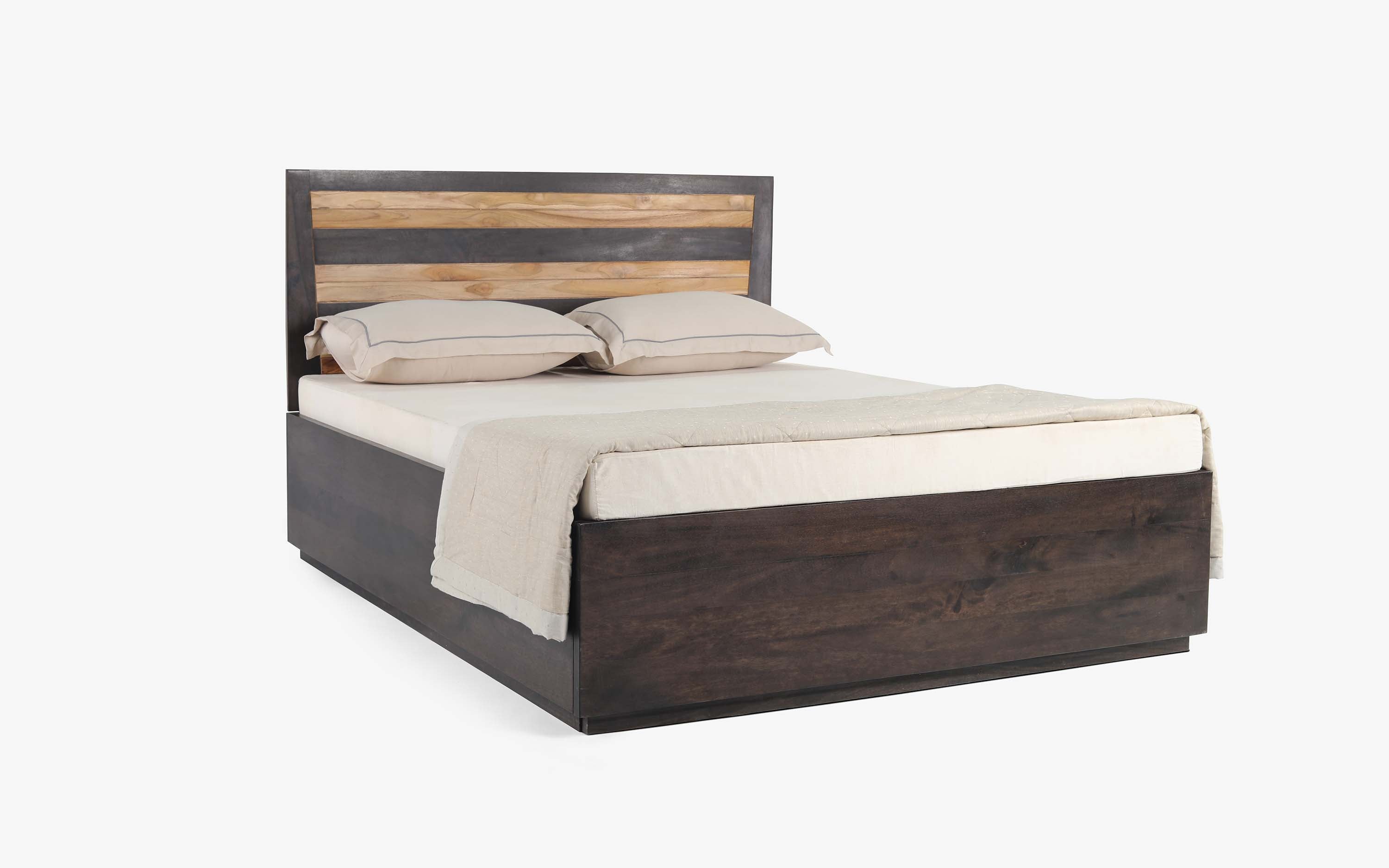  Premium Quality King Size Bed With Hydraulic Storage-Orangetree.in