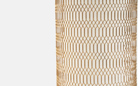 Rhombus Table Lamp Gold - Orange Tree Home Pvt. Ltd.