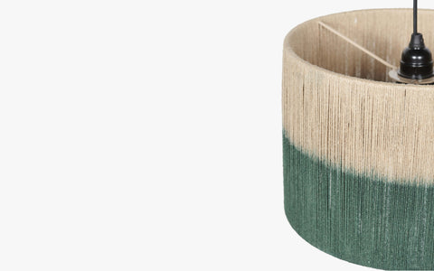 Afreen Green Hanging Lamp - Orange Tree Home Pvt. Ltd.