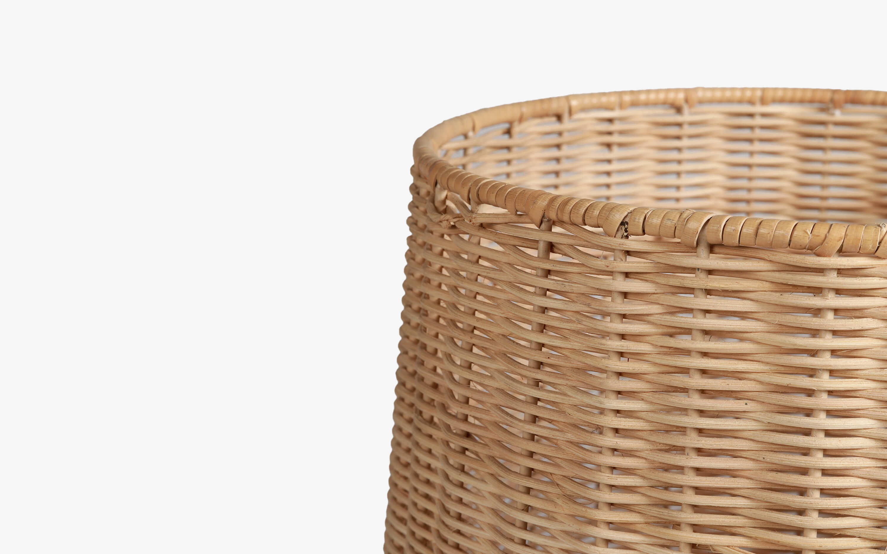 Callam Cane Planter Medium - Orange Tree Home Pvt. Ltd.