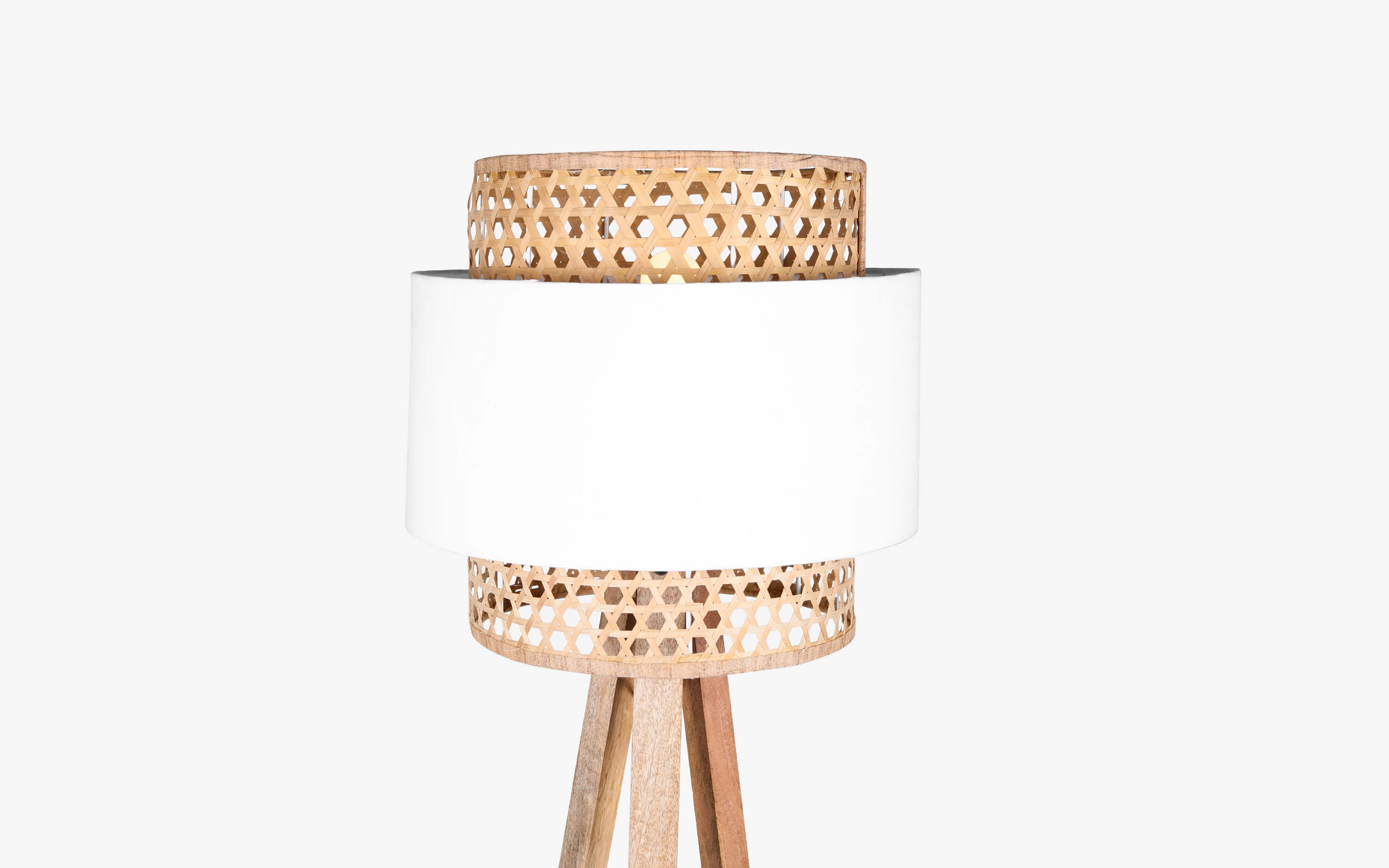 Canna Floor Lamp Double - Orange Tree Home Pvt. Ltd.