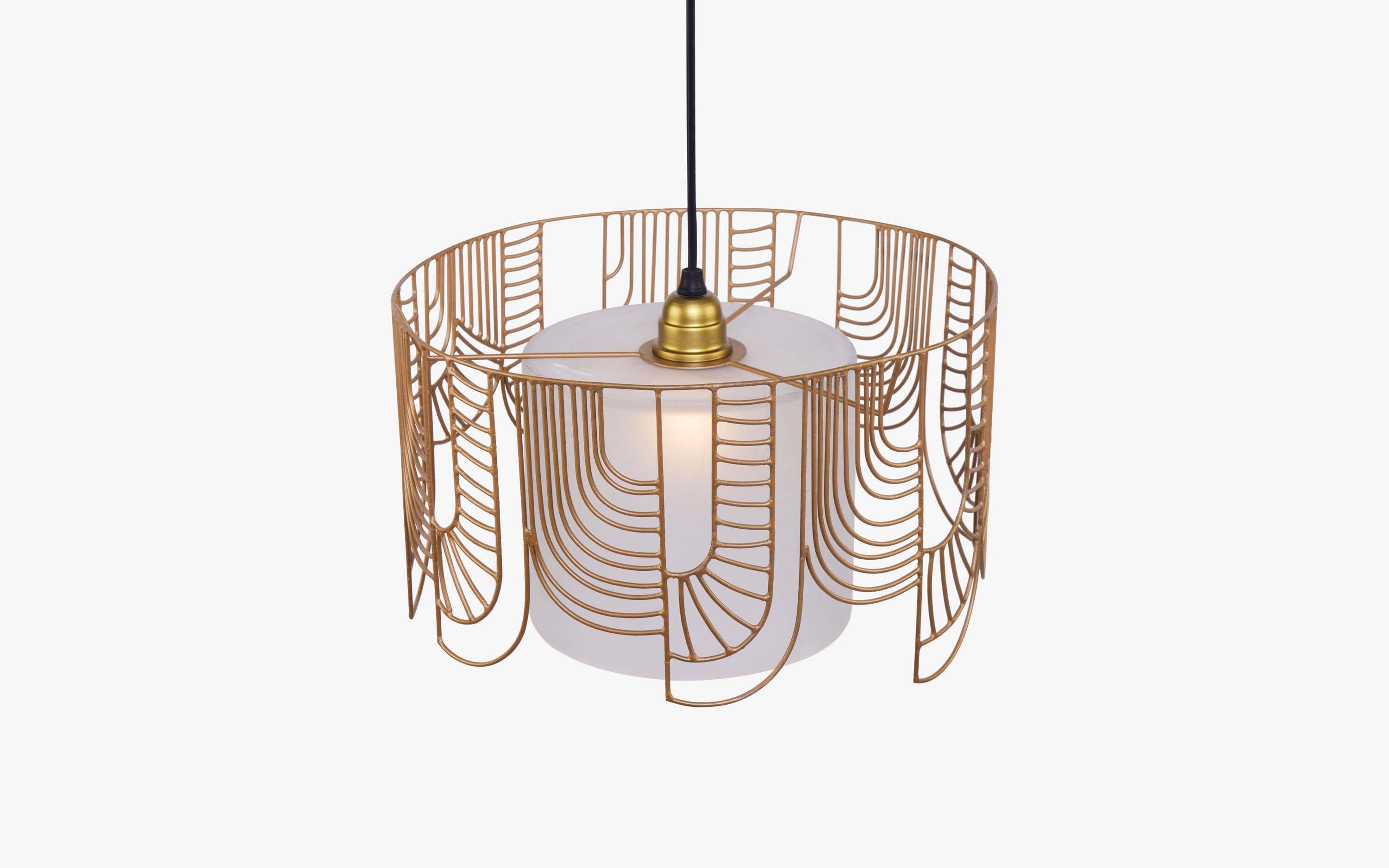 Claude Squat Hanging Lamp - Orange Tree Home Pvt. Ltd.