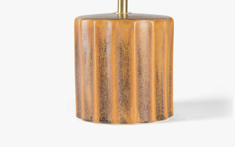 Doric Brown Table Lamp - Orange Tree Home Pvt. Ltd.