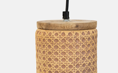 Emporia Hanging Lamp Cylindrical Tall - Orange Tree Home Pvt. Ltd.