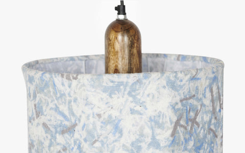 Flake Hanging Lamp Blue - Orange Tree Home Pvt. Ltd.